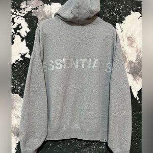 Fear of God Essentials Grey hoodie